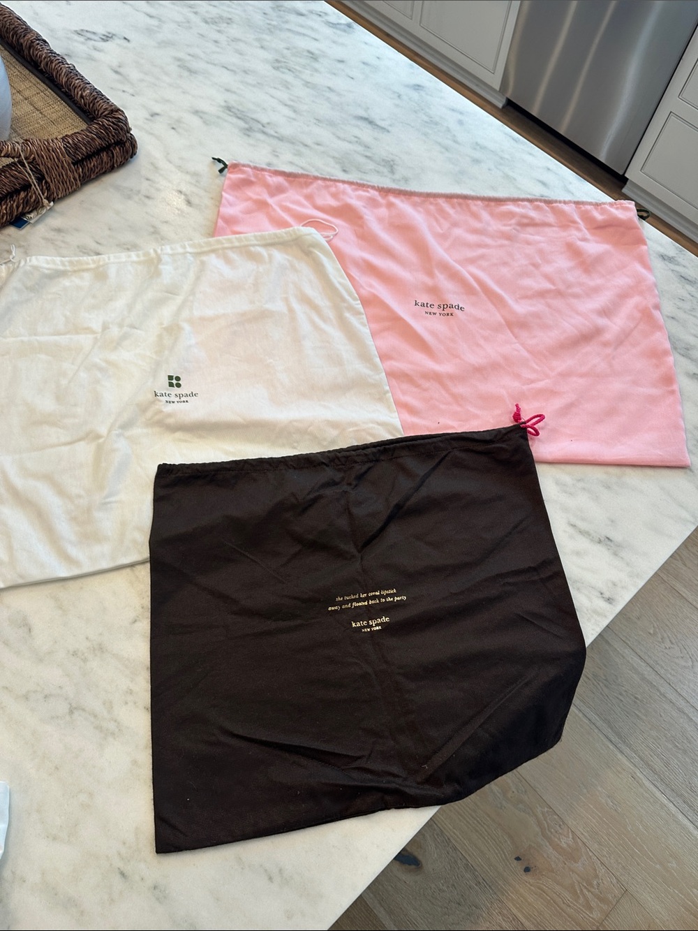 Kate Spade dust bags